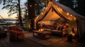 Durable and Waterproof Bell Tents for Glamping Durable and Waterproof Bell Tents for Glamping